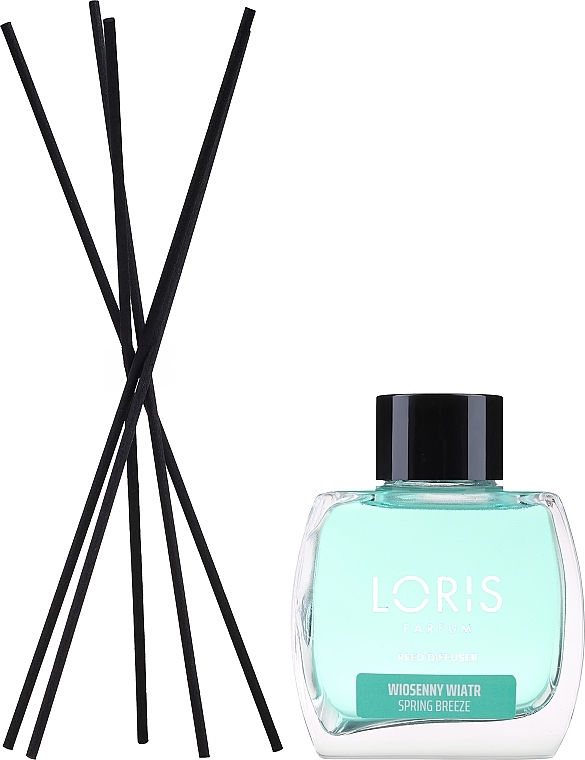 Dyfuzor zapachowy Wiosenny wiatr - Loris Parfum Reed Diffuser Spring Breeze — Zdjęcie N4