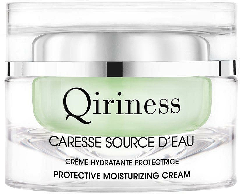 Nawilżający krem do twarzy - Qiriness Caresse Source d'Eau Protective Moisturizing Cream — Zdjęcie N1