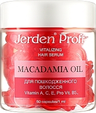 Kup Regenerujące serum w kapsułkach do włosów zniszczonych - Jerden Proff Vitalizing Hair Serum Macadamia Oil