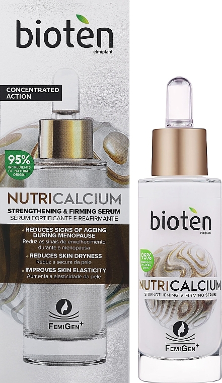 Serum do twarzy - Bioten Nutri Calcium Strengthening & Firming Serum — Zdjęcie N3