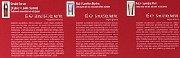 Zestaw - Clarins VP Double Serum & Nutri-Lumiere (f/ser/50ml + f/cr/2x15ml + bag) — Zdjęcie N3