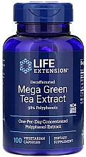 Suplement diety z esencją z zielonej herbaty - Life Extension Mega Green Tea — Zdjęcie N1