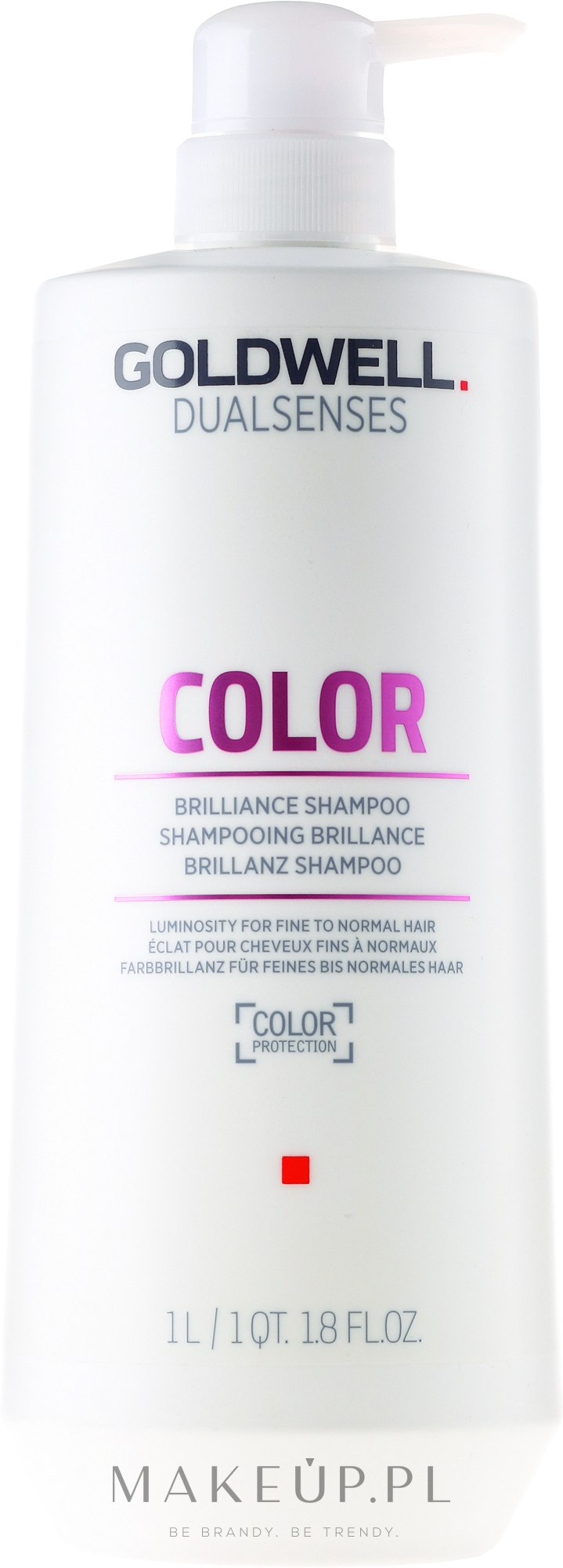 Nabłyszczający szampon do włosów farbowanych - Goldwell Dualsenses Color Brilliance Shampoo — Zdjęcie 1000 ml