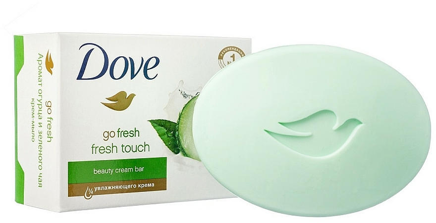 Kremowa kostka myjąca Ogórek i zielona herbata - Dove Go Fresh Fresh Touch