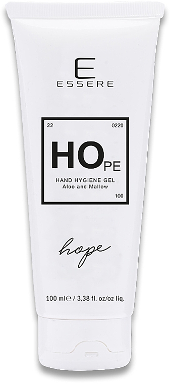 Żel do dezynfekcji rąk Aloes i malwa - Essere Hope Sanitizing Gel — Zdjęcie N1