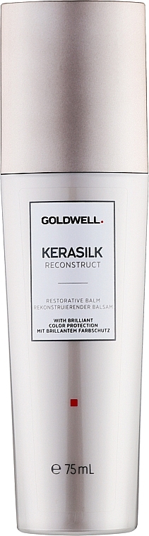 Balsam do włosów zniszczonych - Goldwell Kerasilk Reconstruct Restorative Balm — Zdjęcie N1