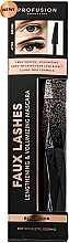 Wydłużający i zwiększający objętość tusz do rzęs - Profusion Cosmetics Faux Lashes Lengthening & Volumizing Mascara — Zdjęcie N3