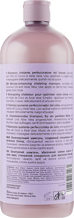 PRZECENA! Szampon do włosów blond - Inebrya Blondesse Blonde Miracle Shampoo * — Zdjęcie N2