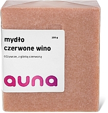Kup Odżywcze mydło z czerwoną glinką Czerwone wino - Auna Red Wine Soap