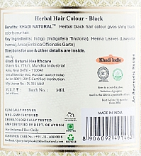 Farba do włosów na bazie henny ajurwedyjskiej - Khadi Natural Herbal Hair Colour — Zdjęcie N2
