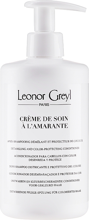 PRZECENA! Odżywka przedłużająca trwałość koloru - Leonor Greyl Specific Conditioning Masks Creme De Soin A L'amarante * — Zdjęcie N3