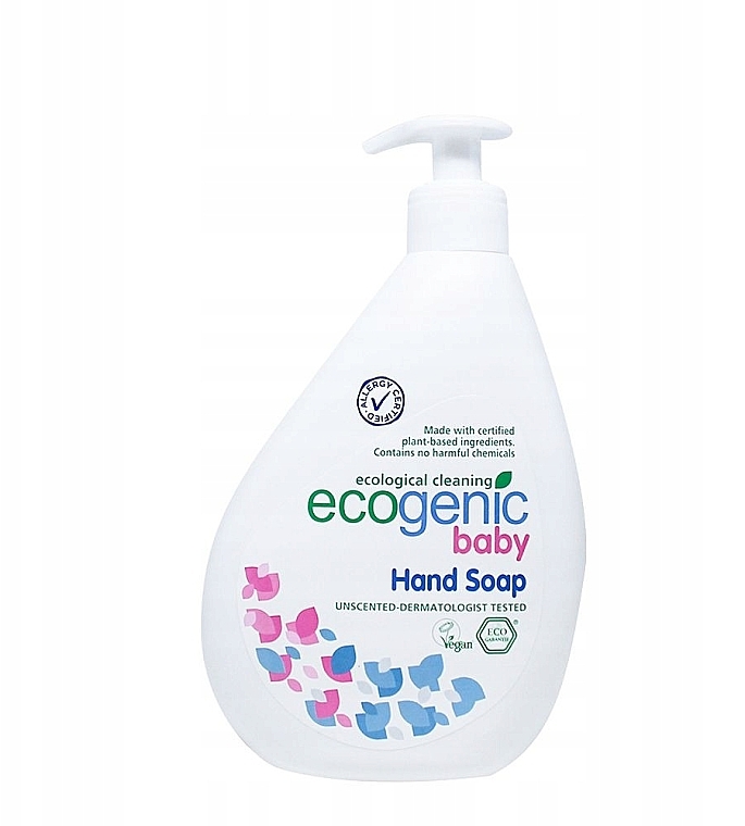Bezzapachowe mydło do rąk dla dzieci - Ecogenic Baby Hand Care — Zdjęcie N1