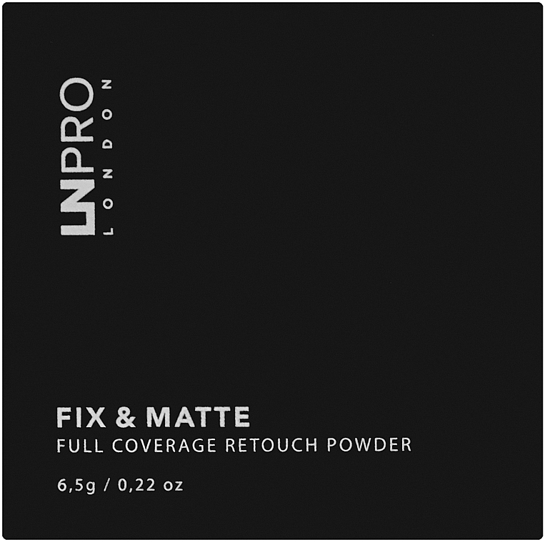 Puder matujący - LN Pro Fix & Matt Powder — Zdjęcie N2