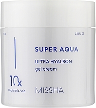 Kup Nawilżający krem-żel ​​do twarzy - Missha Super Aqua Ultra Hyalron Gel Cream 
