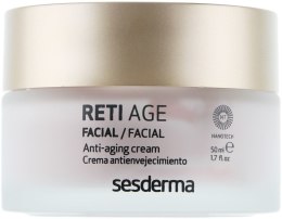 Przeciwstarzeniowy krem z retinolem do cery suchej - SesDerma Laboratories Reti Age Facial Antiaging Cream 3-Retinol System — Zdjęcie N2