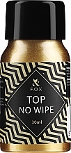 Top coat do paznokci bez zmywania - F.O.X Top No Wipe — Zdjęcie N3