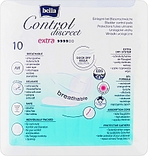 Wkładki urologiczne, 10 szt. - Bella Control Discreet Extra Bladder Control Pads — Zdjęcie N2