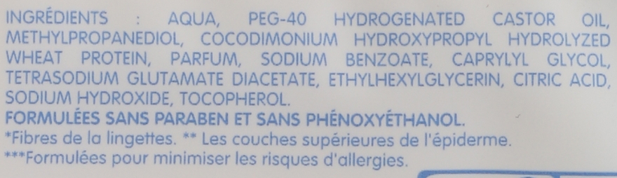 Chusteczki nawilżane dla dzieci - Biolane Baby H2O Napkins — Zdjęcie N3