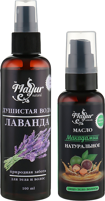 Zestaw kosmetyków do włosów - Mayur (oil/50ml + b/mist/120ml) — Zdjęcie N1