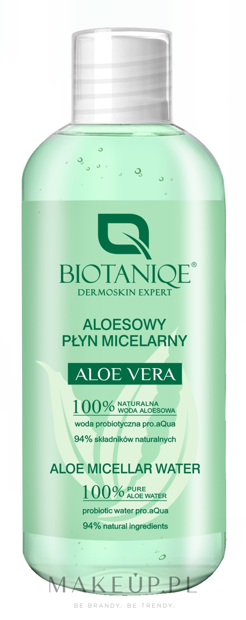 Aloesowy płyn micelarny - Biotaniqe Aloe Vera — Zdjęcie 400 ml