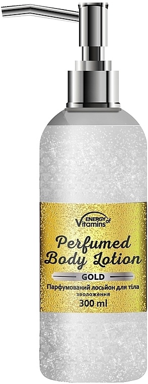 Perfumowany balsam do ciała - Energy of Vitamins Perfumed Gold — Zdjęcie N1