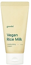 Nawilżający krem do twarzy - Goodal Vegan Rice Milk Moisturizing Cream — Zdjęcie N1