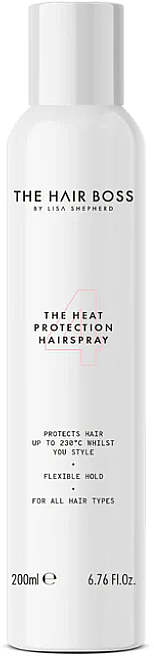 Termoochronny lakier do włosów - The Hair Boss The Heat Protection Hairspray — Zdjęcie N1