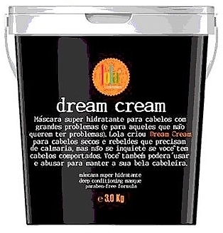 Maska nawilżająca do włosów suchych i niesfornych - Lola Cosmetics Dream Cream Mask — Zdjęcie N3