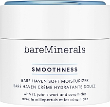 Nawilżający krem ​​do twarzy - Bare Minerals Smoothness Bare Haven Soft Moisturizer — Zdjęcie N1