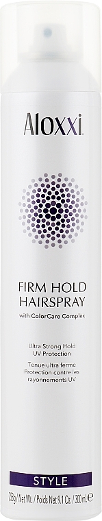 Mocno utrwalający lakier do włosów - Aloxxi Firm Hold Hairspray