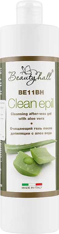 Żel oczyszczający po depilacji z aloesem - Beautyhall Clean Epil Cleansing After-Wax Gel