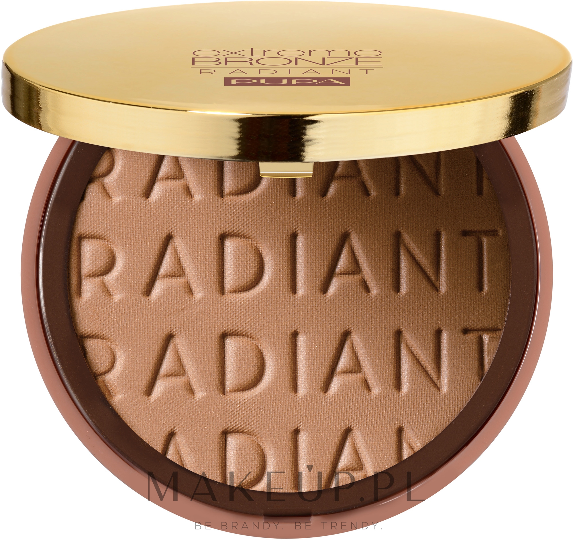 Puder brązujący - Pupa Extreme Bronze Radiant Powder — Zdjęcie 010 - Biscuit