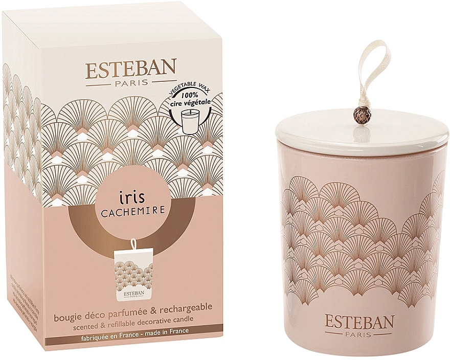 Esteban Iris Cachemire - Perfumowana świeca dekoracyjna — Zdjęcie N1