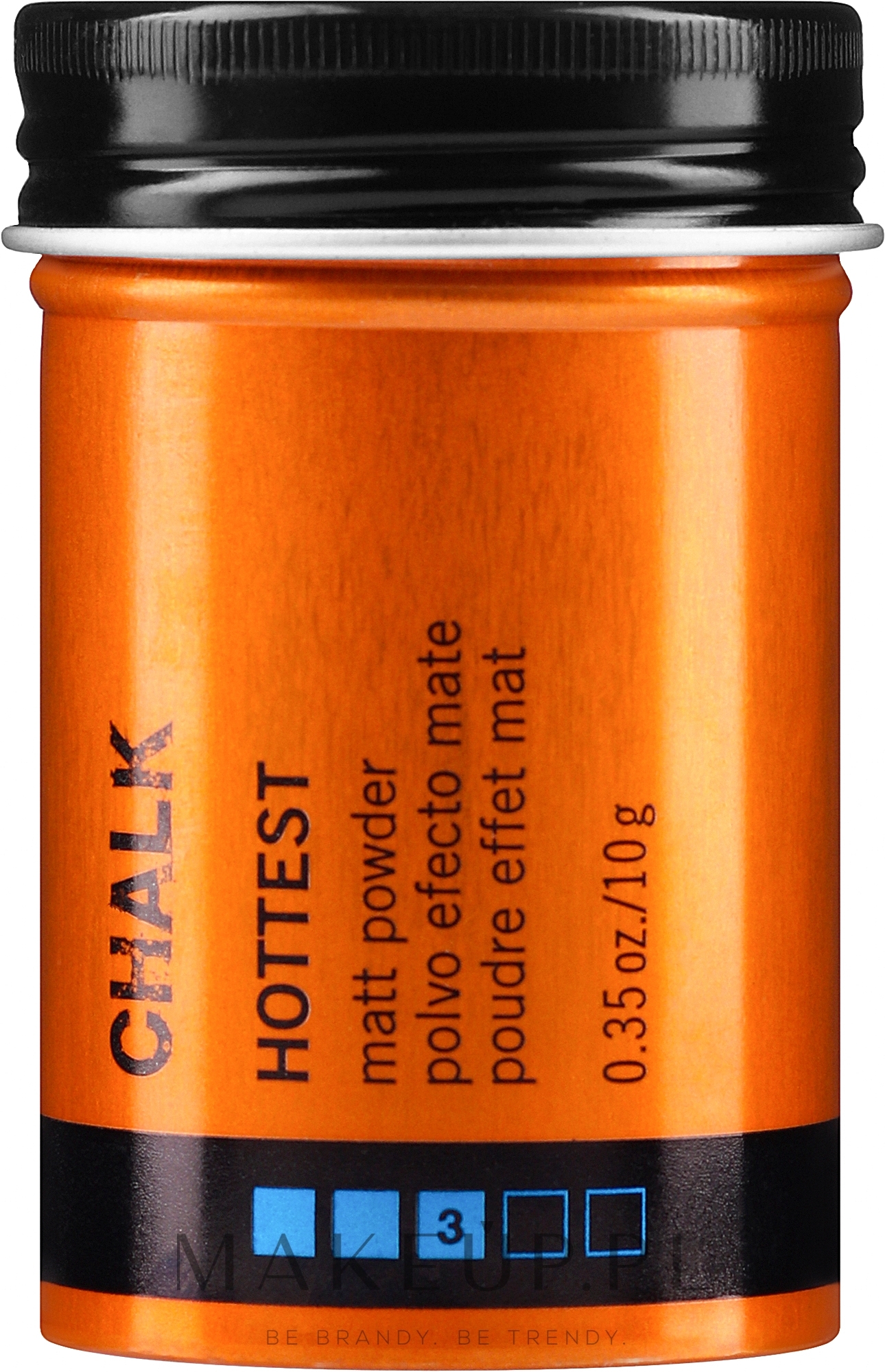 Teksturyzujący puder do włosów z efektem matującym - Lakmé K.Style Chalk Matt Powder — Zdjęcie 10 g