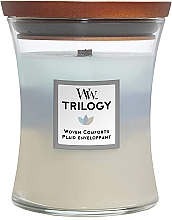 Kup Świeca zapachowa z trzema warstwami zapachu - Woodwick Trilogy Woven Comforts