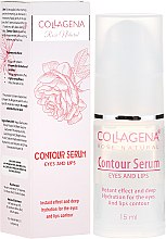 Kup Kolagenowe serum do oczu i ust - Collagena Rose Natural Contour Serum