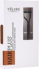 Kup Zestaw - Tolure Cosmetics Hair Plus Eyelash And Eyebrow Comb (brush/2pcs)