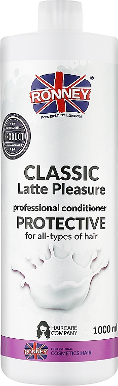 Odżywka do włosów - Ronney Professional Classic Latte Pleasure Protective Conditioner — Zdjęcie N2