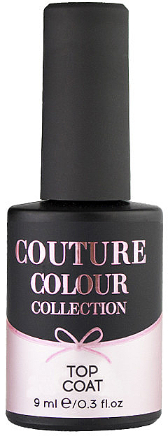 Utrwalacz lakieru w żelu z warstwą klejącą - Couture Colour Top Coat — Zdjęcie N1