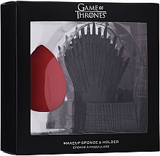 Gąbka do makijażu z podstawką - Makeup Revolution Game of Thrones Makeup Sponge & Holder — Zdjęcie N1