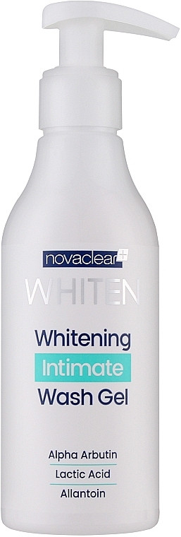 Wybielający żel do higieny intymnej - Novaclear Whiten Whitening Intimate Wash Gel — Zdjęcie N1