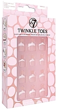 Kup Zestaw sztucznych paznokci - W7 Twinkle Toes French Nails 