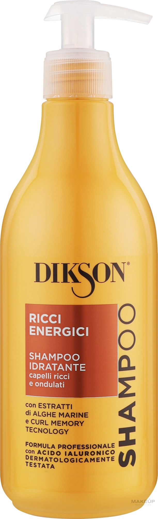 Regenerujący szampon do włosów - Dikson Hair Shampoo Ricci Energici — Zdjęcie 500 ml