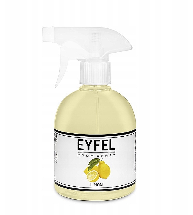 Odświeżacz powietrza w sprayu Cytryna - Eyfel Perfume Room Spray Lemon — Zdjęcie N1