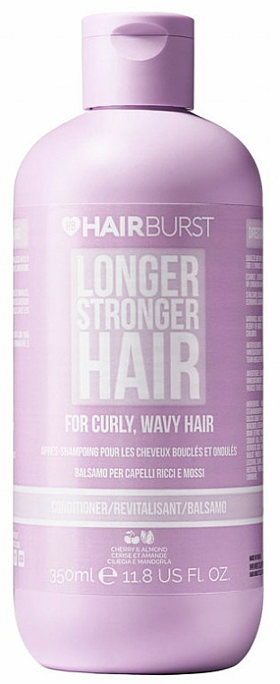 Odżywka do włosów kręconych i falowanych - Hairburst Longer Stronger Hair Conditioner For Curly And Wavy Hair — Zdjęcie N1
