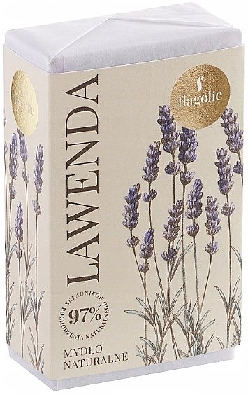 Mydło naturalne Lawenda - Flagolie Natural Soap Lavender — Zdjęcie N1