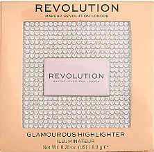 Rozświetlacz do twarzy - Makeup Revolution Precious Glamour Highlighter Illuminator — Zdjęcie N1