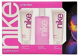 Kup Nike Woman Ultra Pink - Zestaw (edt/100ml + b/lot/75ml + sh/gel/75ml)