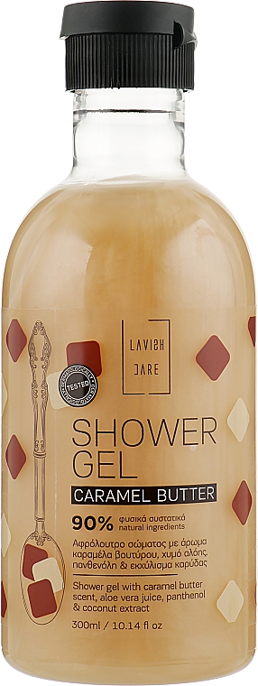 Żel pod prysznic z olejkiem karmelowym - Lavish Care Shower Gel Caramel Butter — Zdjęcie N1