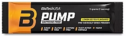 Kompleks przedtreningowy Mrożona herbata cytrynowa - BioTechUSA Pump Caffeine Free — Zdjęcie N1